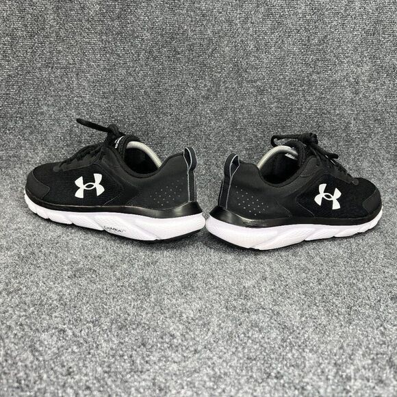 Under Armour Charged Assert 9 Shoes Mens Size 13 Black Running Athletic Training - Picture 7 of 12